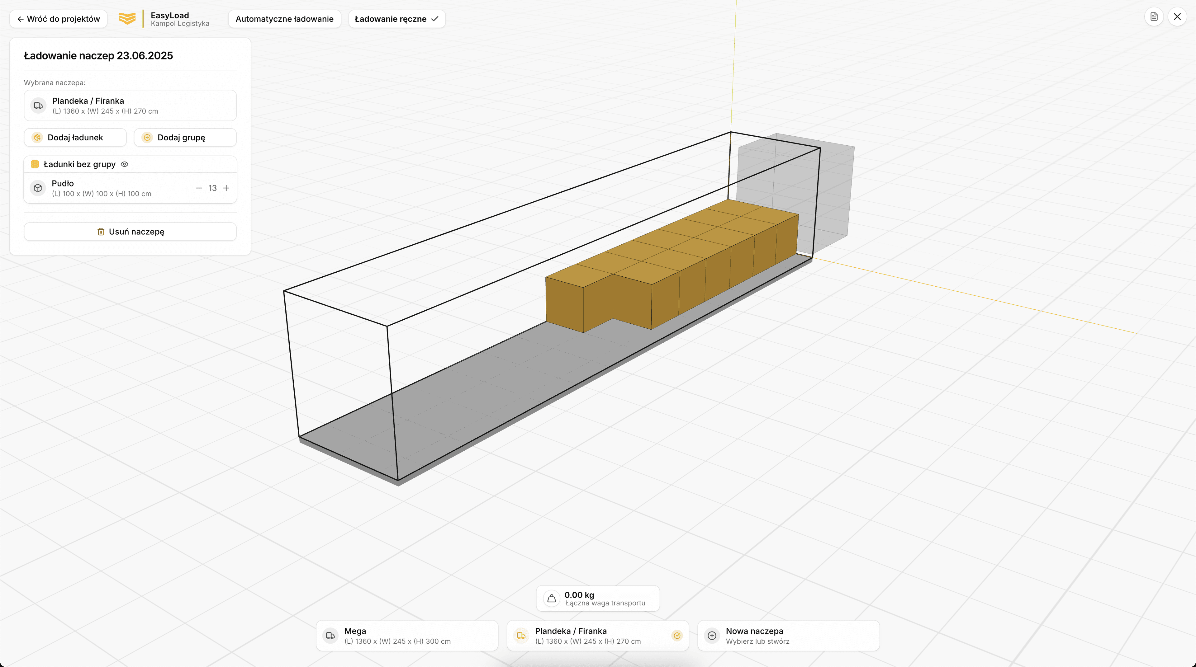 Projects view